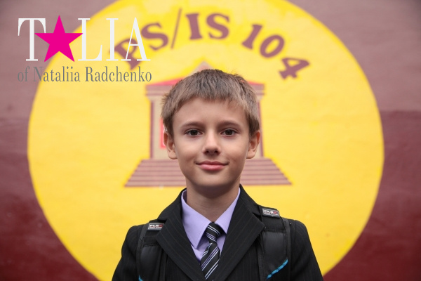 Первый день в учебном году. Школа PS/IS 104 Форт Хамилтон, Бей Ридж, Бруклин, Нью-Йорк